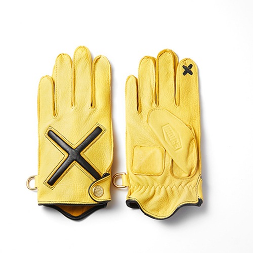 [인다이스 글러브] INDICE - XDeer Leather Gloves X SMART TOUCH (DEER/Yellow)