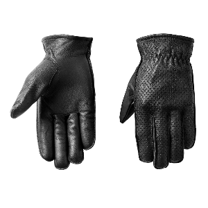 [카이맨 염소가죽 풀펀칭 글러브] CAIMAN KOREA - Black Basic Drivers Gloves