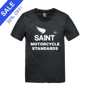[세인트]SA1NT-  MOTORCYCLE STANDARDS TEE BLACK