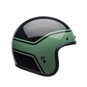 [벨 커스텀 500 헬멧]BELL-CUSTOM500 STREAK BLACK/GREEN