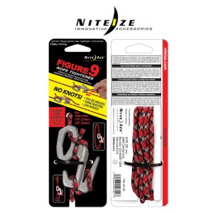 [나이트아이즈 피겨9 라지 로프] NITEIZE -  Figure9 Large Red Camo Ropes