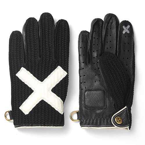 [인다이스 니트 글러브] INDICE - Summer Knit X ALL BLACK Gloves X SMART TOUCH (DEER/KNIT/BLACK)