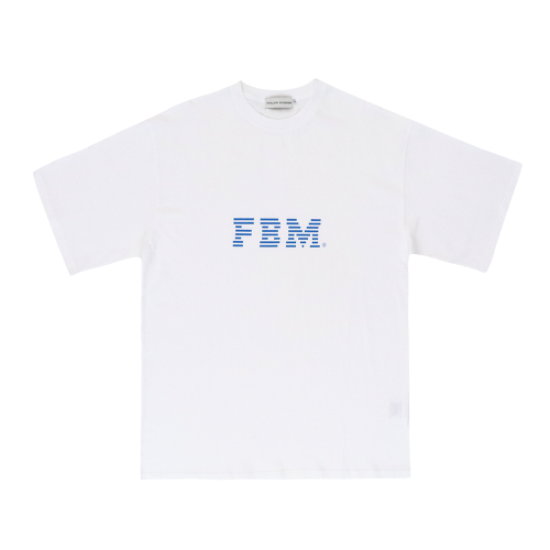 [팔로우파더 반팔티] FOLLOWFATHER - B staff Hommage t-shirts White