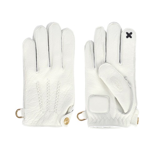 [인다이스 클래식 글러브] INDICE - Leather Classic Gloves SMART TOUCH (DEER/WHITE)