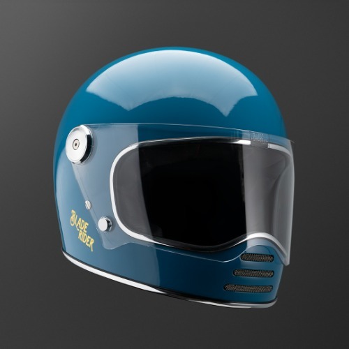 [블레이드라이더 락켓티어 2.0 헬멧] BLADE RIDER - ROCKETEER HELMET INDIGO BLUE