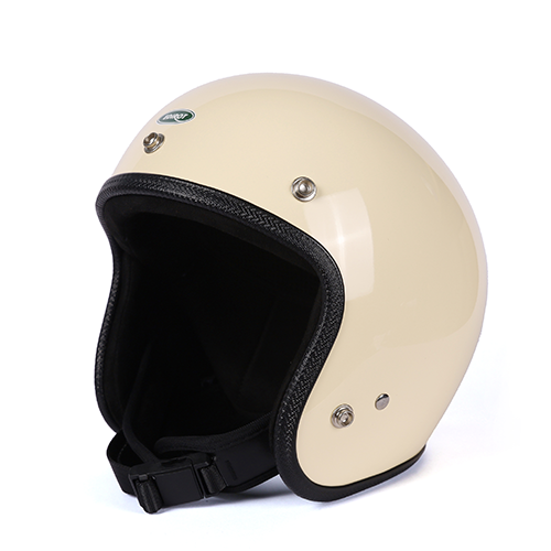 에딜롯 노벨티 클래식 바이크 소두핏 오픈페이스 헬멧 (아이보리)