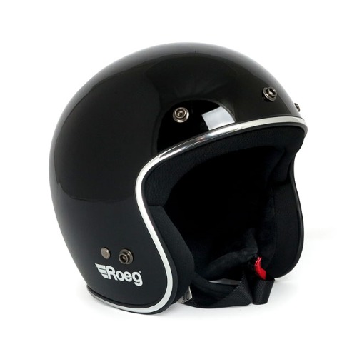 [로그] 제트 헬멧 글로스 블랙 ROEG JETT helmet - Gloss black
