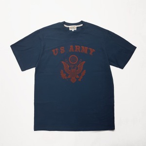 [그롭스 반팔 티셔츠] GROFS - US ARMY EAGLE LOGO  T-SHIRT (BLUE)