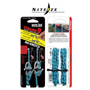 [나이트아이즈 피겨9 스몰로프팩] NITEIZE - Figure9 Small 2Blue Camo Ropes (2PK)