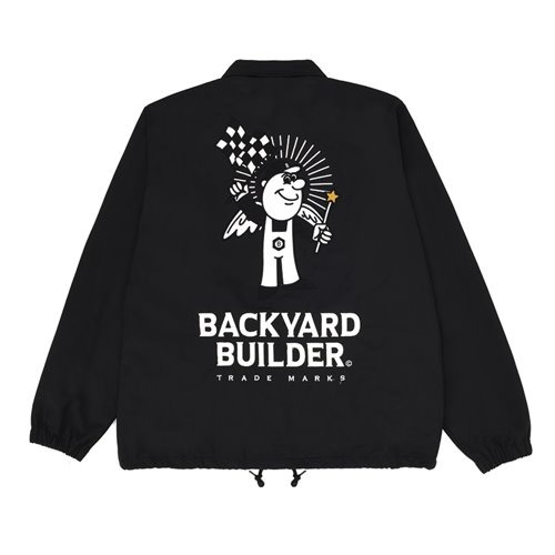 [백야드빌더 코치자켓] Backyard builder - ANGEL BILLY Coach jacket (BLACK)