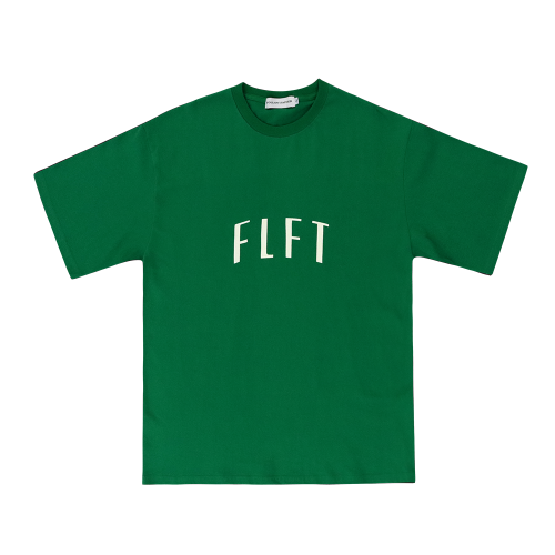 [팔로우파더 반팔티] FOLLOWFATHER  - Over logo t-shirts Green
