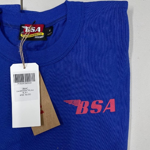 BSA  for 1960 바이크 티셔츠 블루