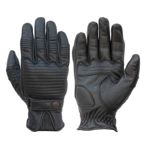 [에이지오브글로리] 게라지 레더 글러브 - 블랙 / [Age Of Glory] Garage Leather CE Gloves - Black