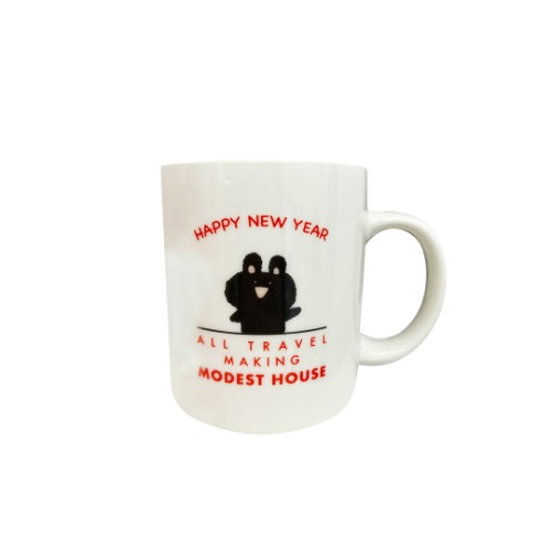 [모디스트 하우스 해피뉴이어 머그컵] Modest House - HAPPY NEW YEAR MUG CUP (2 COLOR)