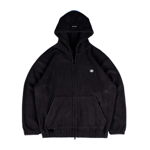 [아첼레란도 후드티] POPCORN zip-up hoodie (BLACK)